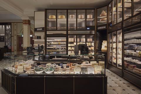 Harrods Fresh Market Hall_Cheese_KensingtonLaverne